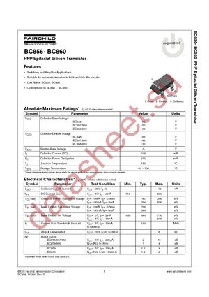 BC858BMTF datasheet  